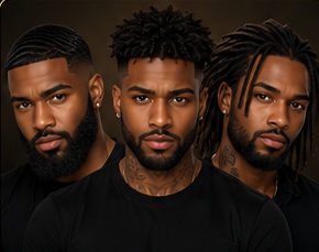 Illustrative preview of the Men models category